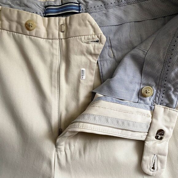 Peter Millar Crown Khaki Chino Pants Texas A&M Aggies Embroidered Men's Size 32 - Picture 6 of 7